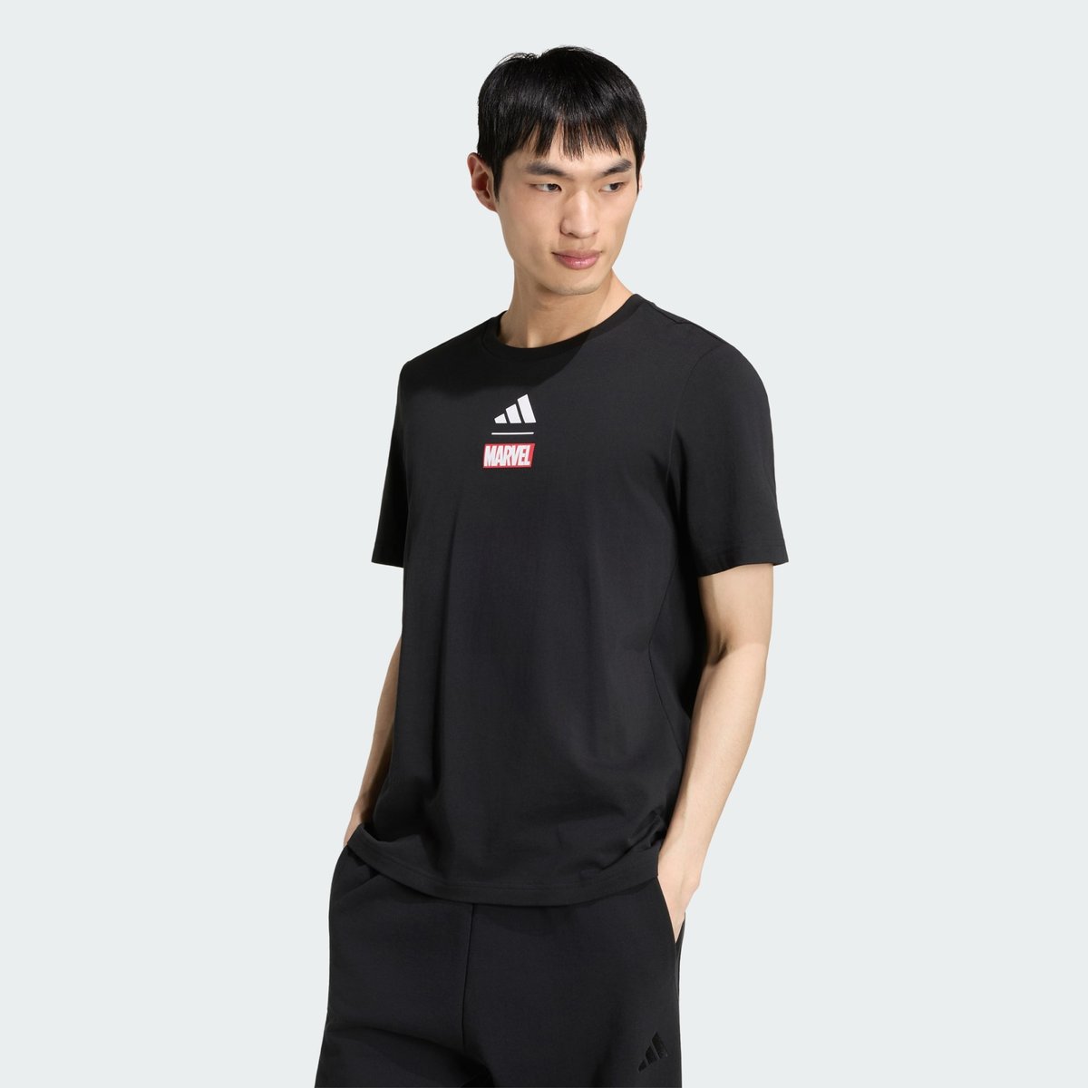 T-Shirt Graphique Adidas Marvel Spider-Man T-Shirt Graphique Adidas Marvel Spider-Man black, ADIDAS SPORTSWEAR