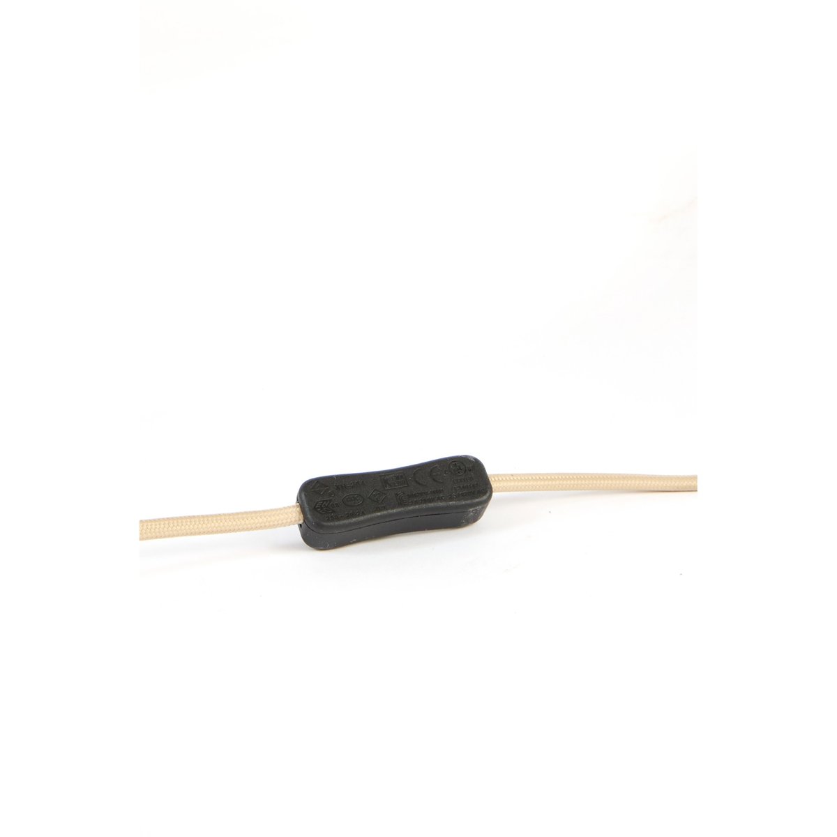 Lampe De Table Textile BRANY naturel, LIGHT & LIVING
