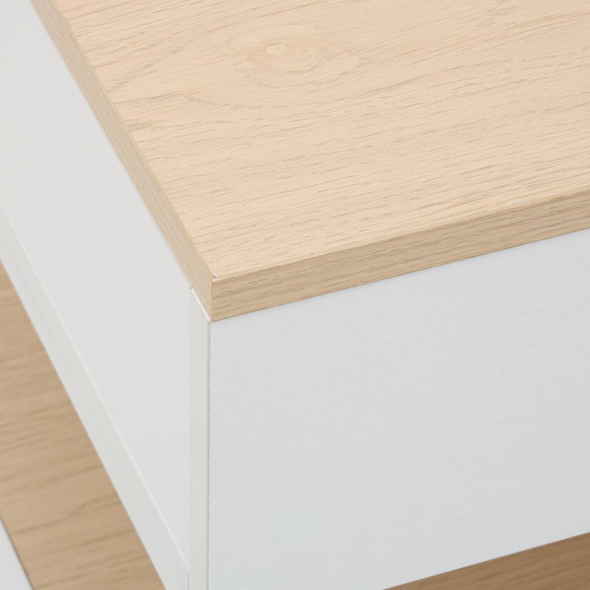 Table basse relevable rectangulaire LUMA blanc, 5FIVE SIMPLY SMART