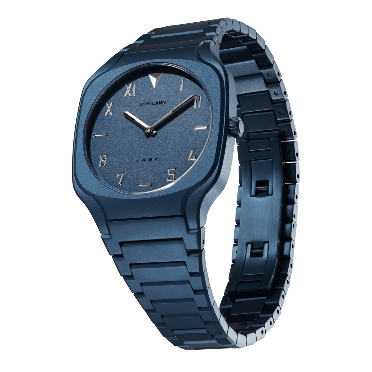 Montre Analogique SQUARE bleu bleu bleu, D1 MILANO