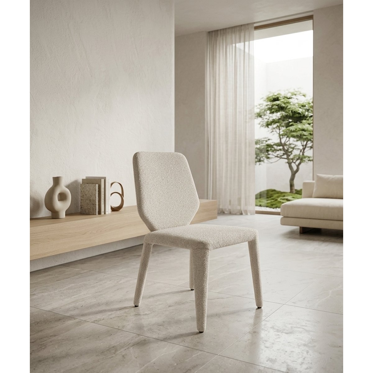 Chaise TABATA beige, ALTASSINA