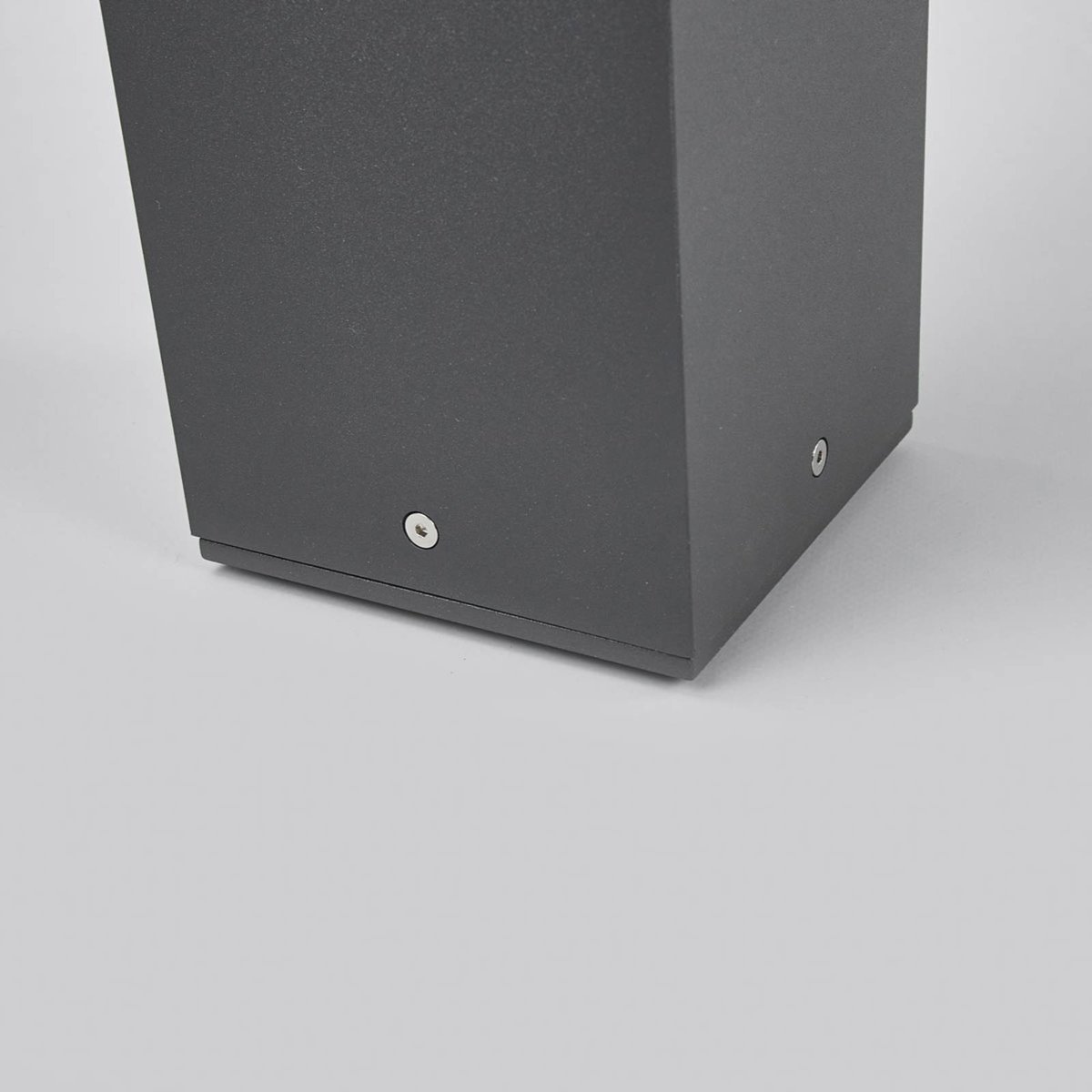 Luminaire extérieur en aluminium moderne anthracite, transparent, LUCANDE