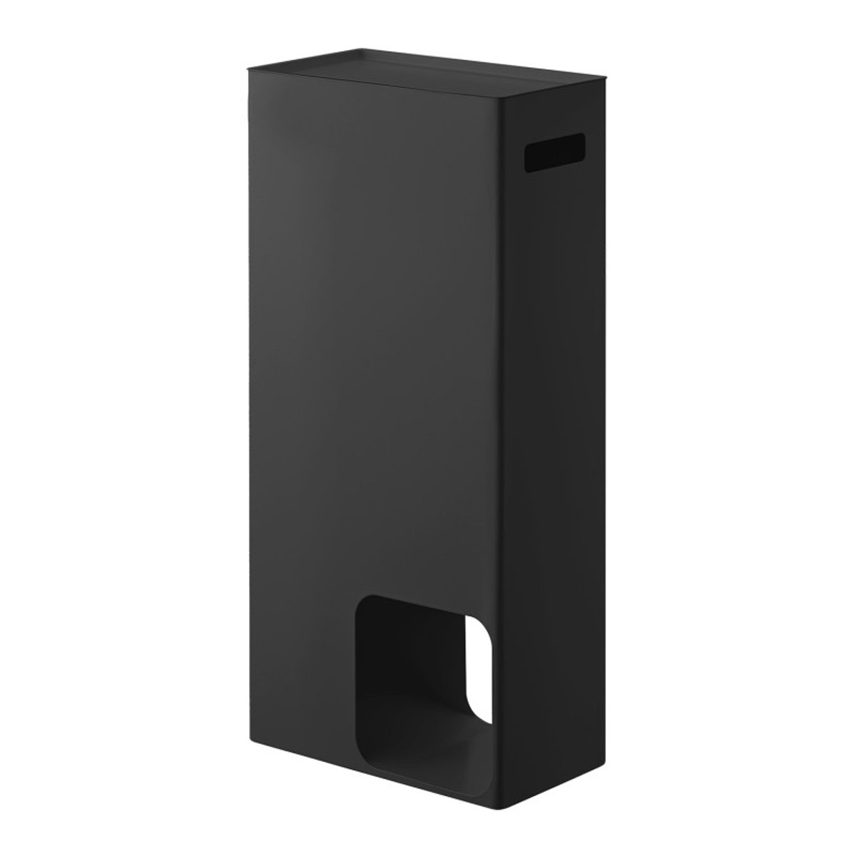 Réserve rangement design papier WC TOWER noir, YAMAZAKI
