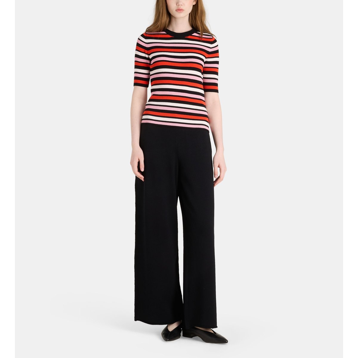 Pull droit steven rayures multicolore, GALERIES LAFAYETTE