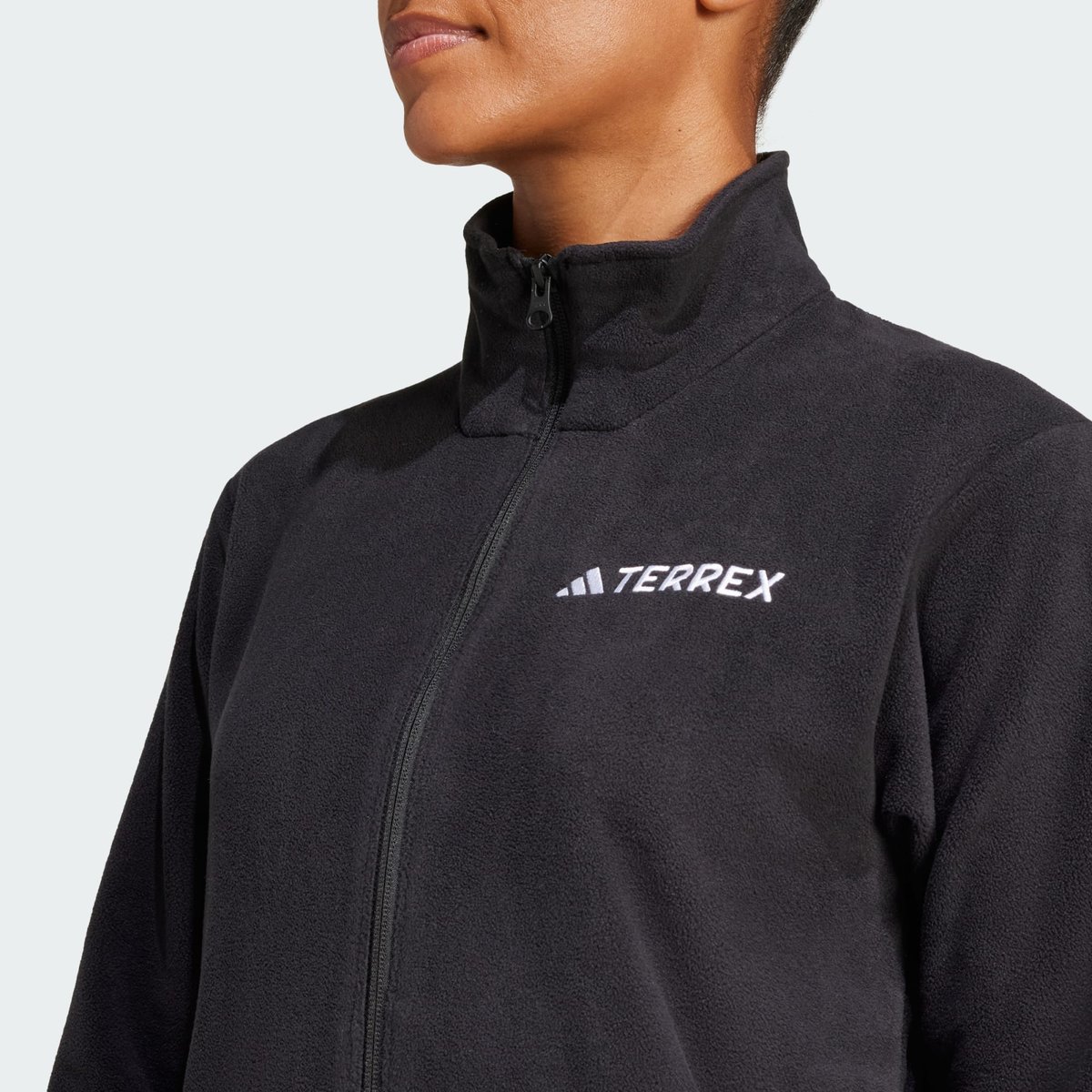 Veste Molleton Zip Intégral Multi Essentials Veste Molleton Zip Intégral Multi Essentials black, adidas Performance