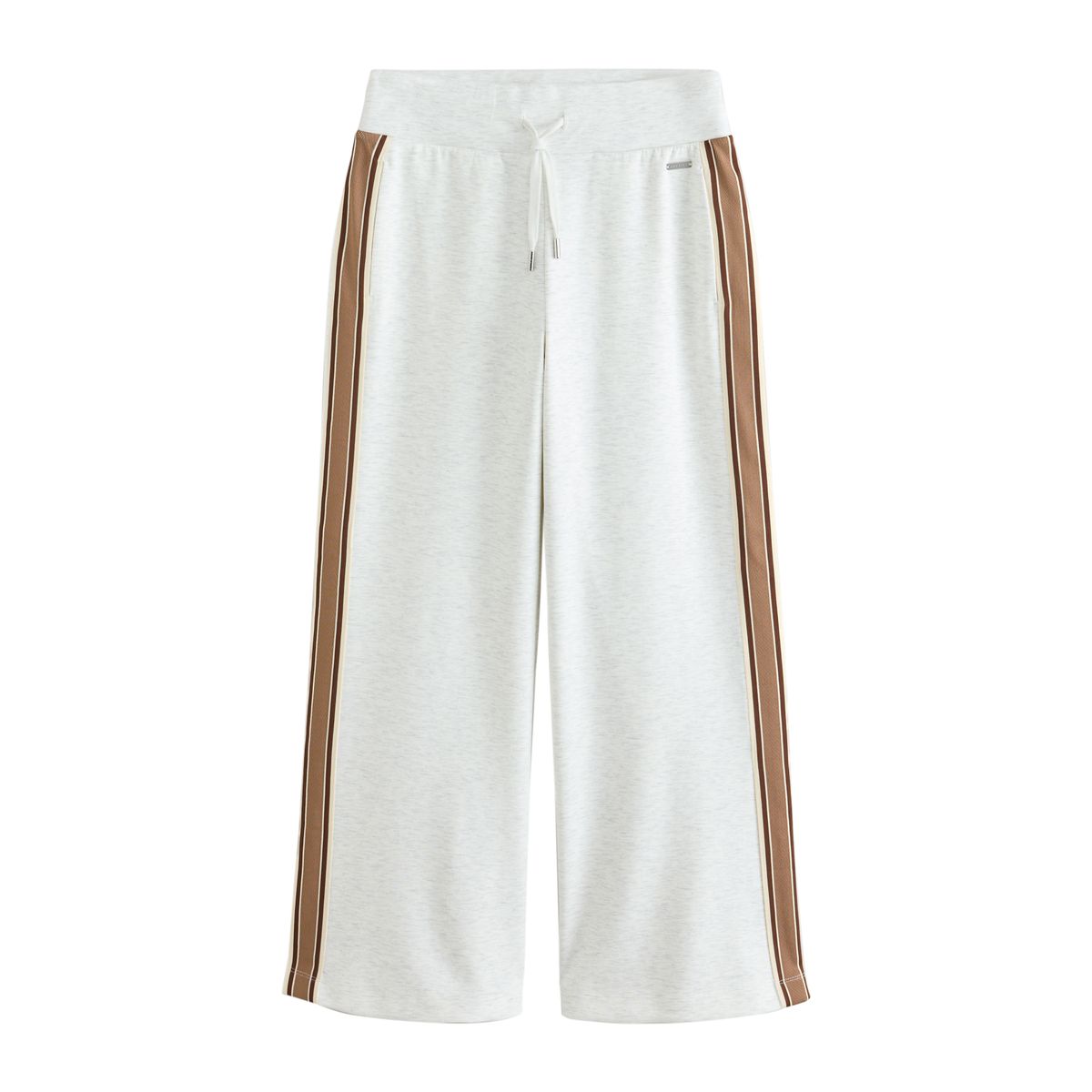 Pantalon large active en modal gris chiné, NEXT