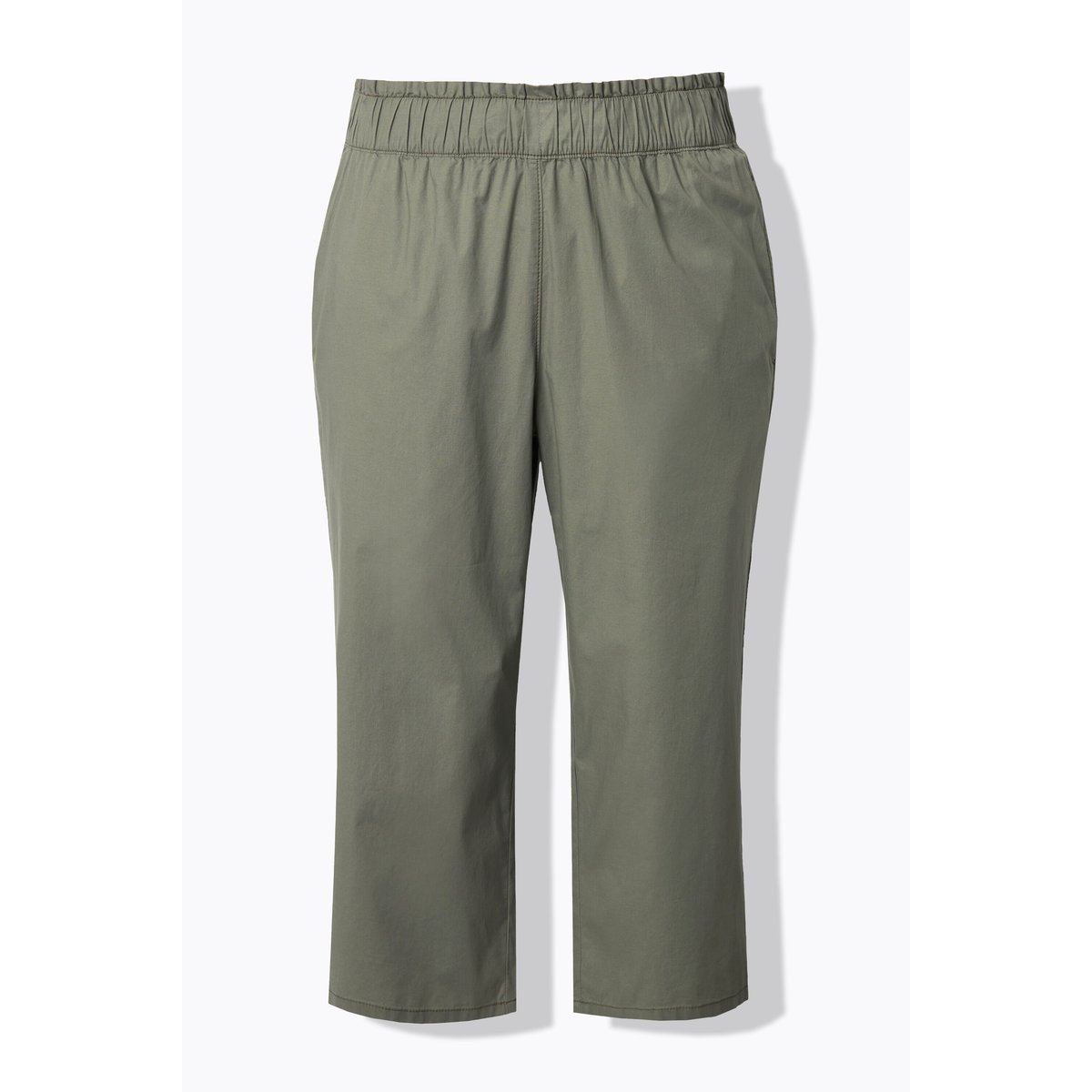 Jupe-culotte Rose. Jambe large. gris olive, ULLA POPKEN