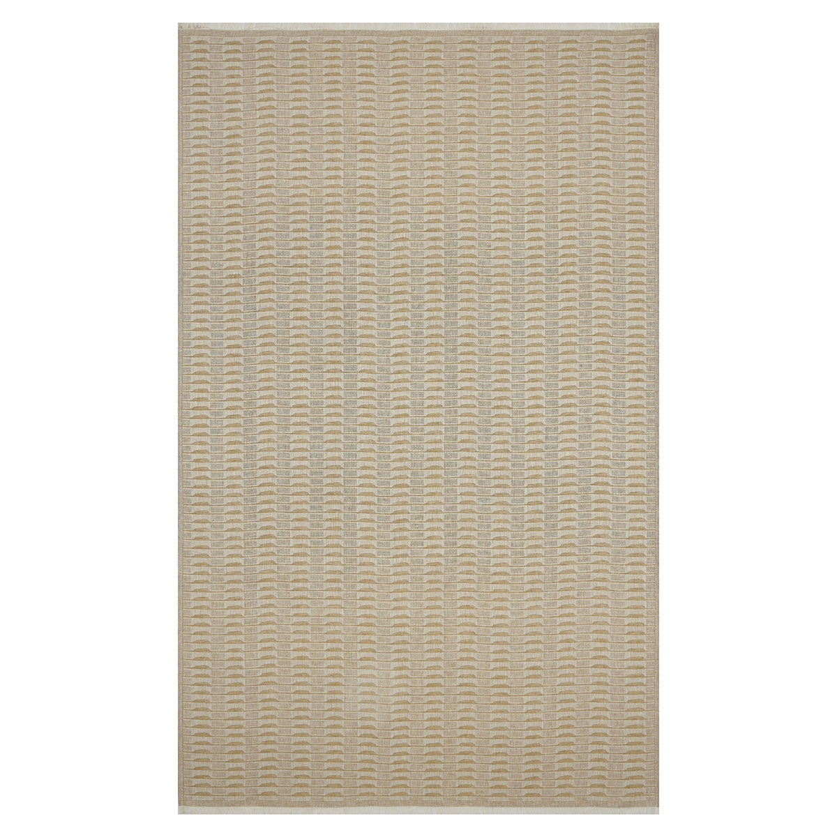 Nomade Casual Algue 110x180 100% lin algue, LE JACQUARD FRANCAIS