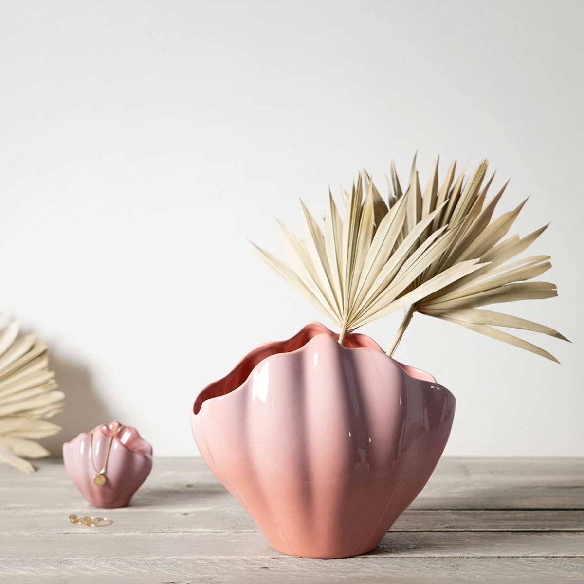 Vase Coquillage PERLEMOR rose pâle, LIKE. BY VILLEROY & BOCH