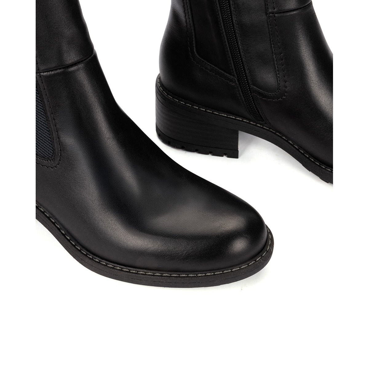 Bottines à talon cuir Medina black, PIKOLINOS