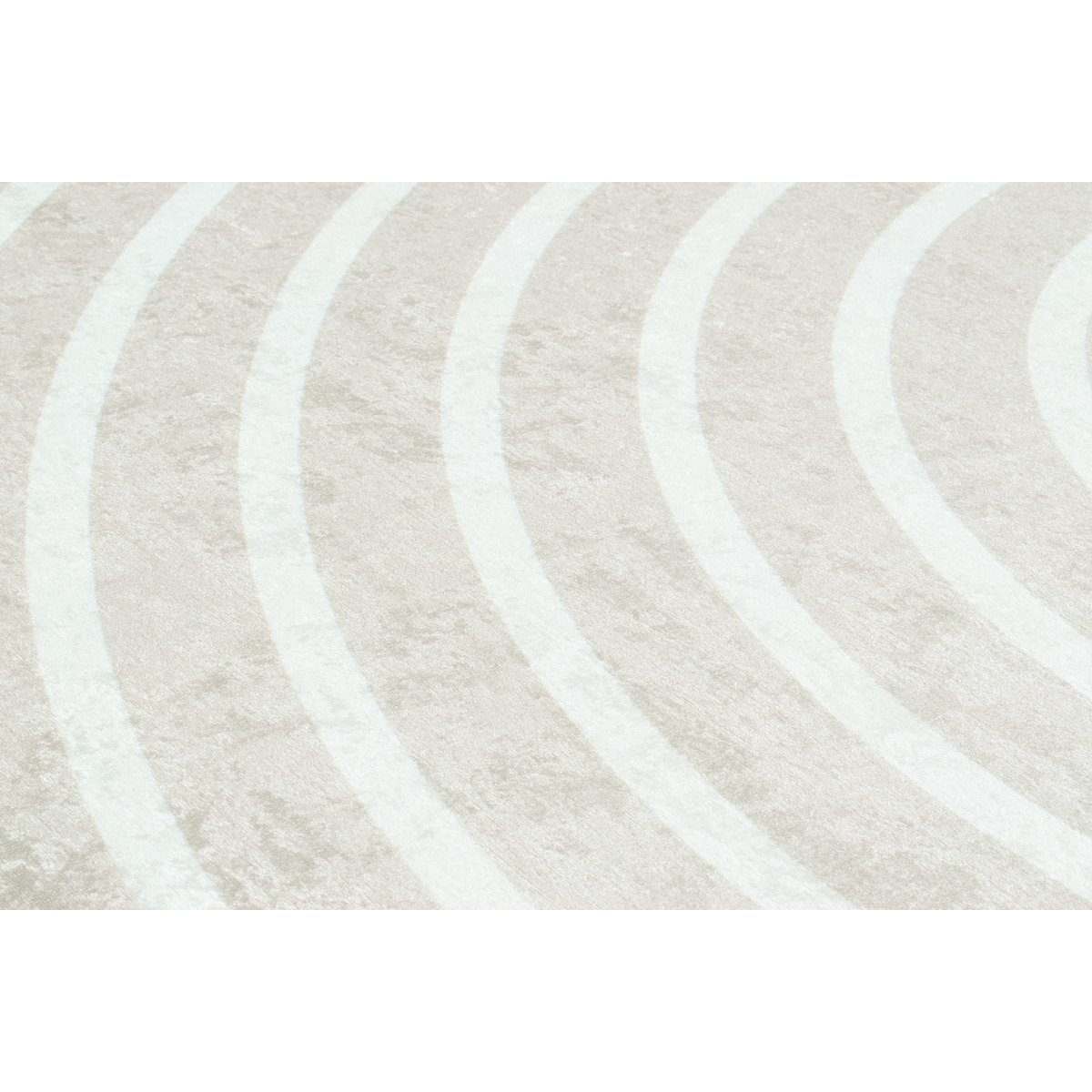 Tapis de salon motifs arc en ciel GREGE beige, NAZAR RUGS