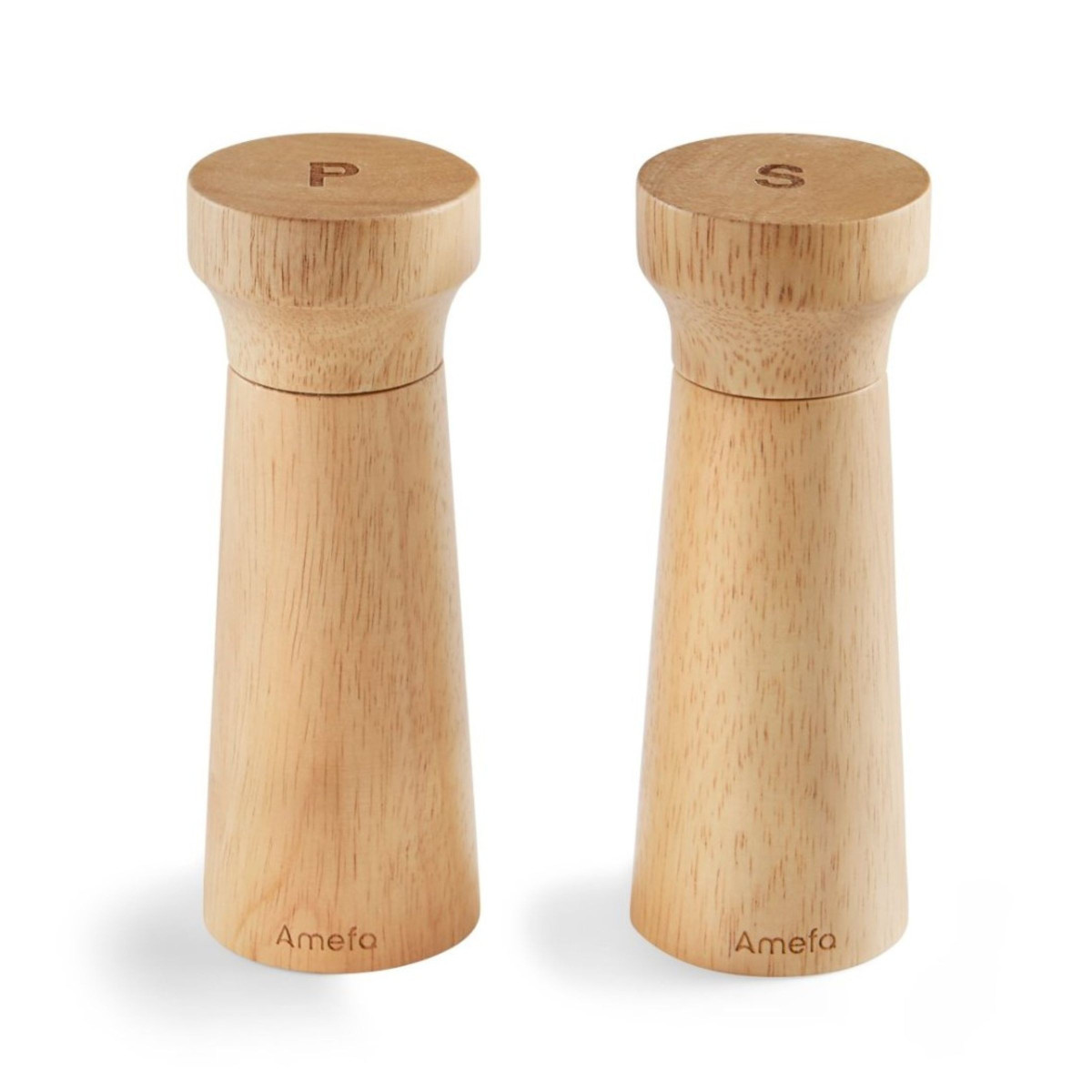 Duo de moulins poivre & sel - FANNY bois clair, AMEFA