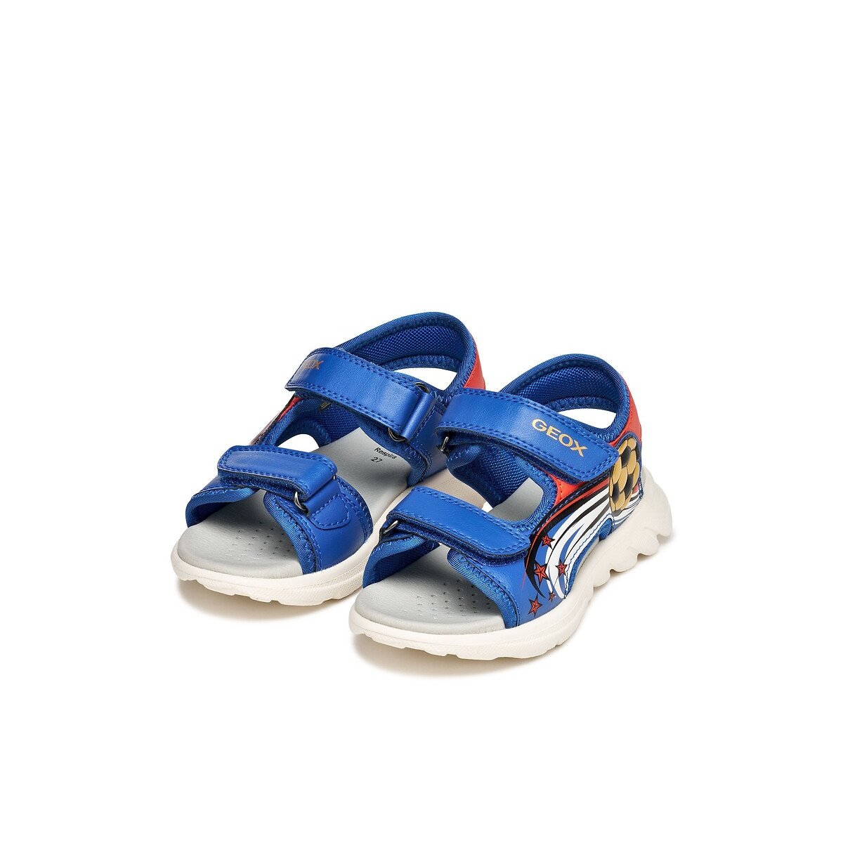 Kids Airadyum Sandals blue/red, GEOX