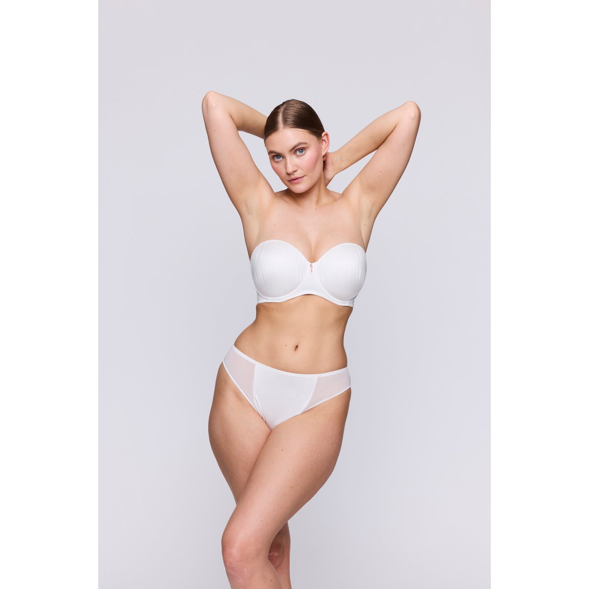 Soutien gorge rembourré - bandeau KNOKKE naturelle - naturel, PRIMADONNA