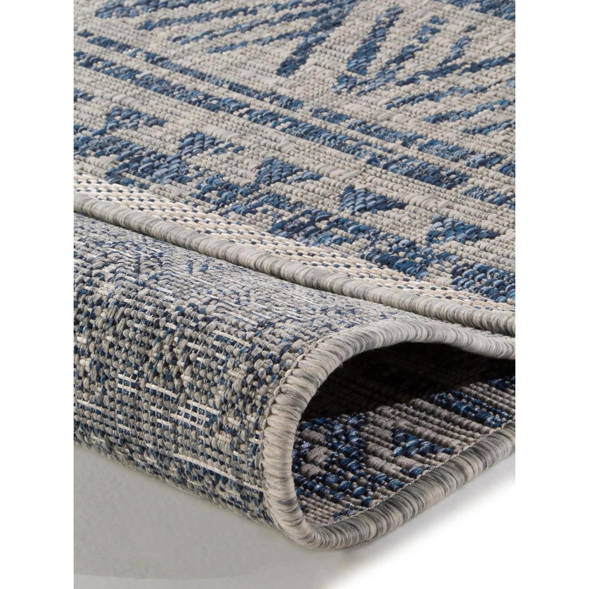 Tapis d'extérieur & intérieur CLEO bleu, BENUTA