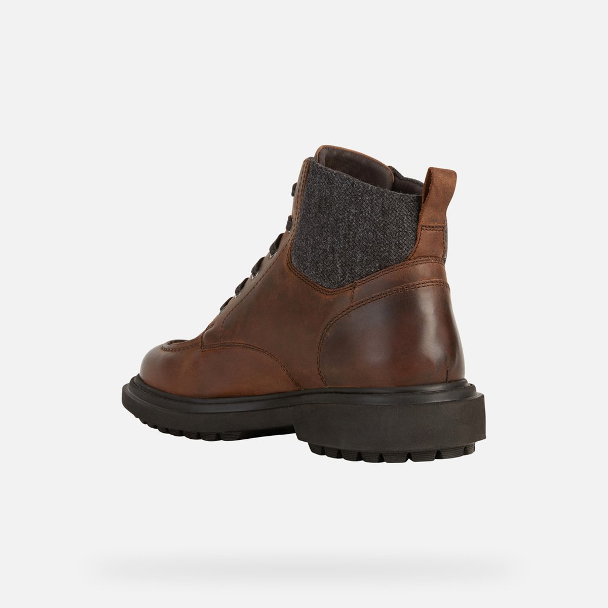 Bottines U FALORIA B ABX brun foncé, GEOX
