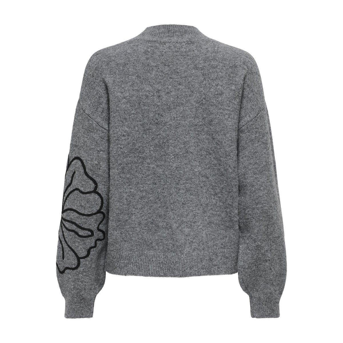 Pull En Maille dark grey melange 1, JDY