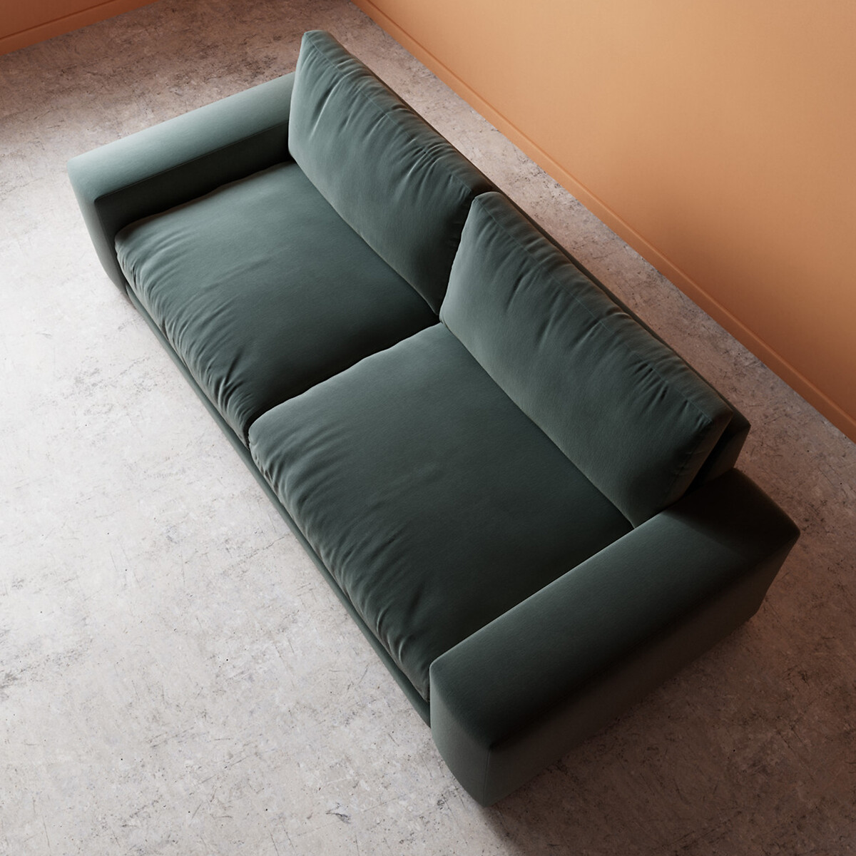 Denver Crushed Velvet 2/3/4 Seater Sofa hydro, SWOON