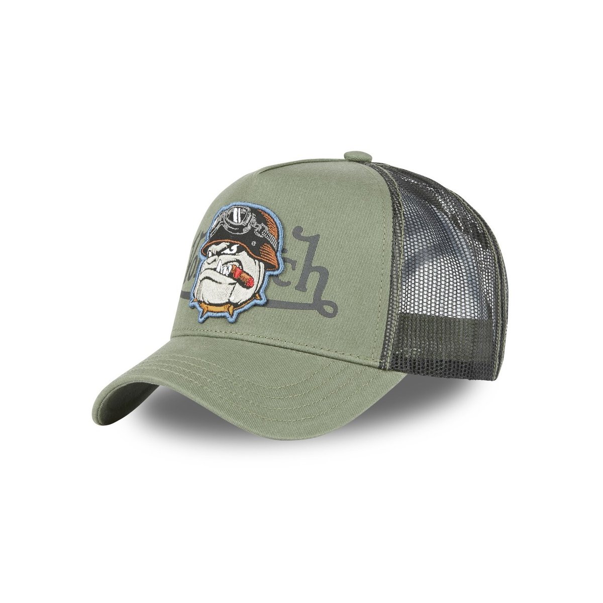 Casquette Trucker Bull vert, VON DUTCH