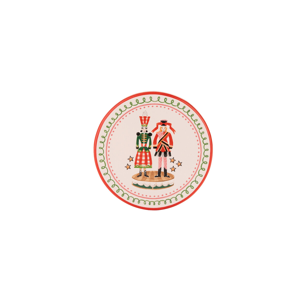 Set of 4 Nutcracker Coasters multi-coloured, CATH KIDSTON
