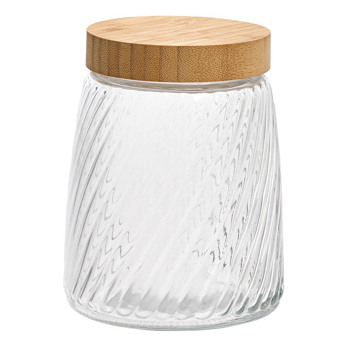 Bocal rond STRIVA transparent, 5FIVE SIMPLY SMART