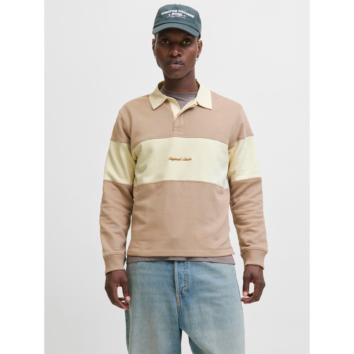 Sweat-Shirt mocha meringue, JACK & JONES