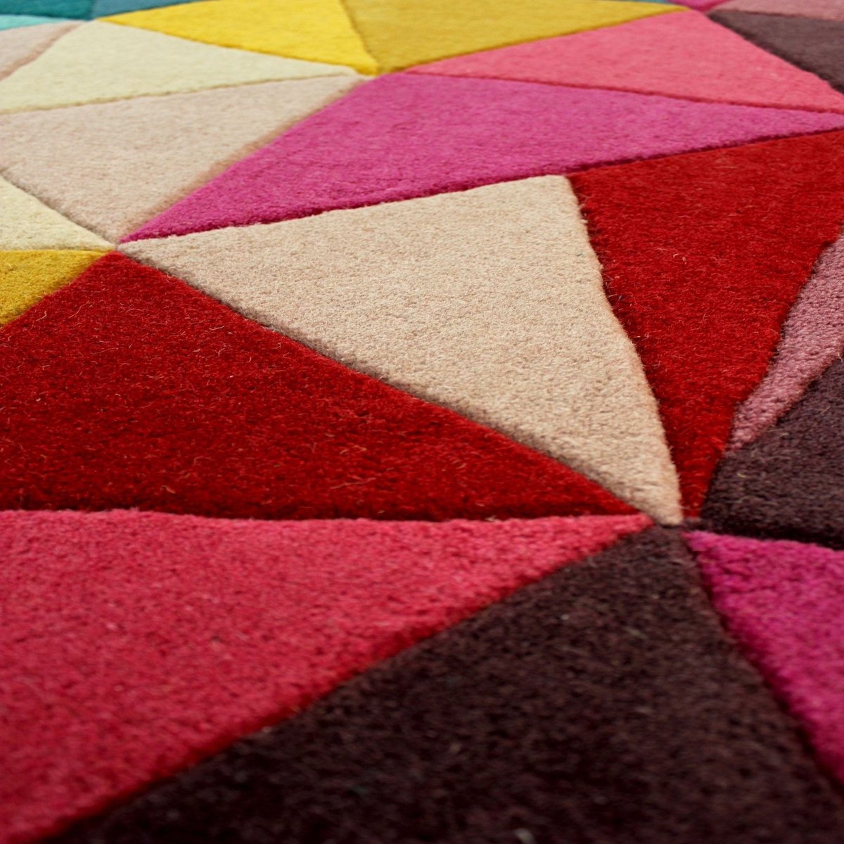 Tapis en laine de couloir FALMOUTH multicolore, FLAIR RUGS