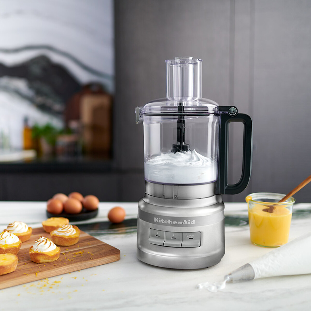 2.1L Food Processor - 5KFP0921B silver-coloured, KITCHENAID