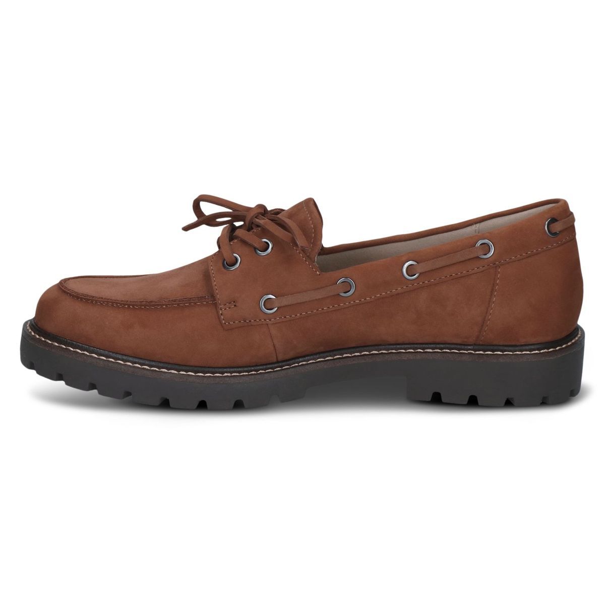 Derbie en cuir marron antilope, CAPRICE