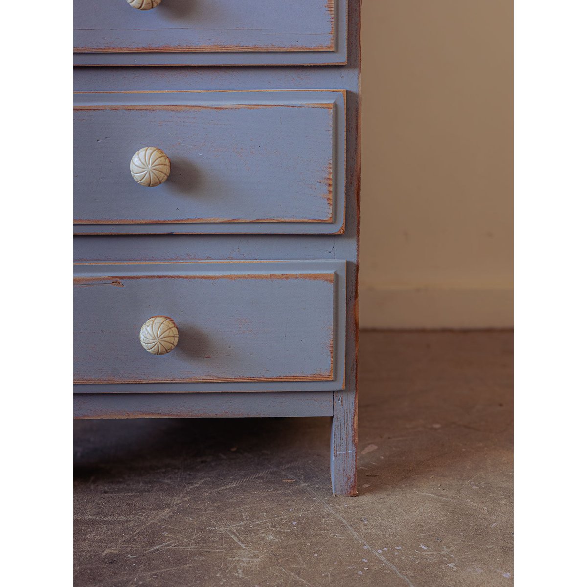 Bureau retro et original Edouard N°1018 - Bon état bleu clair, DEBONGOUT