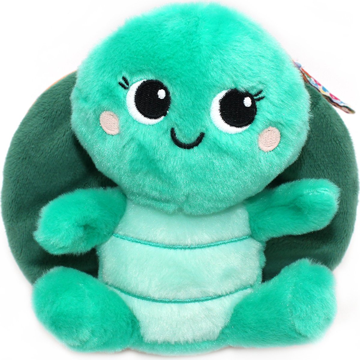 Peluche Les Flipetz rouge, vert, noir, LES DEGLINGOS