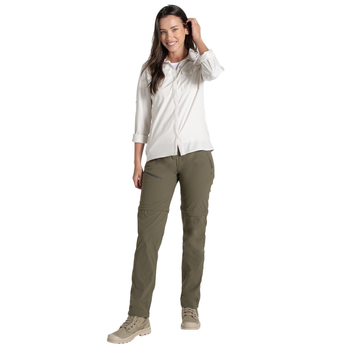 Pantalon PRO vert kaki, CRAGHOPPERS