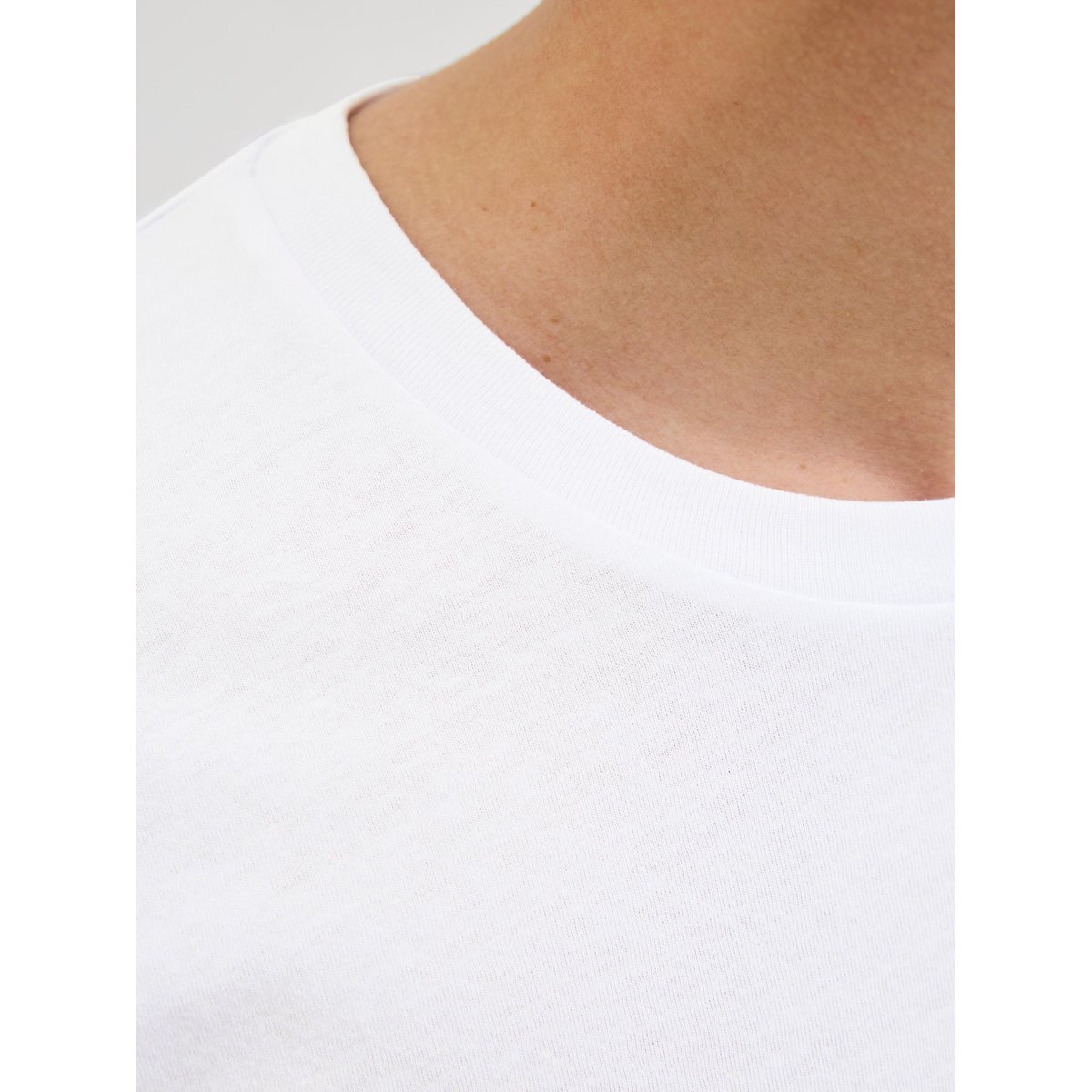 T-Shirt white 1, JACK & JONES