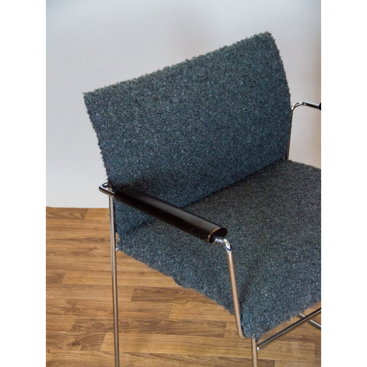 Fauteuil en métal Jakob N°269 - Bon état noir, DEBONGOUT