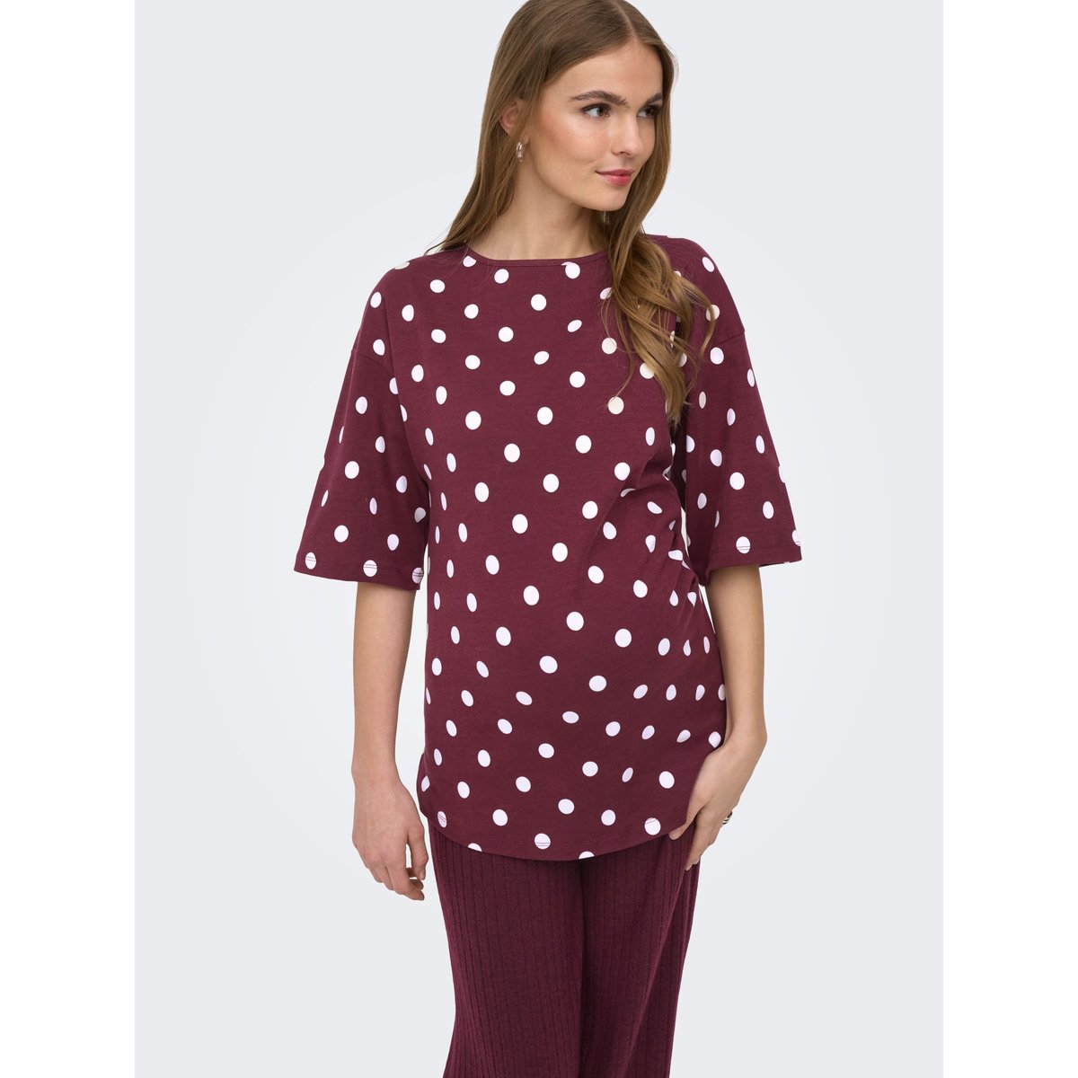 Top burgundy, ONLY