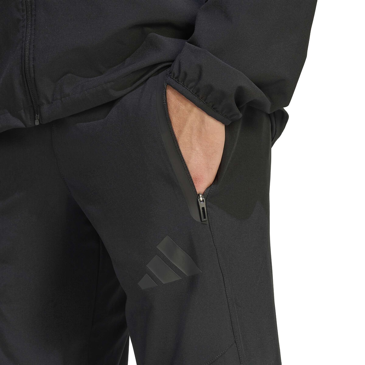 Pantalon d'entraînement de football noir, adidas Performance