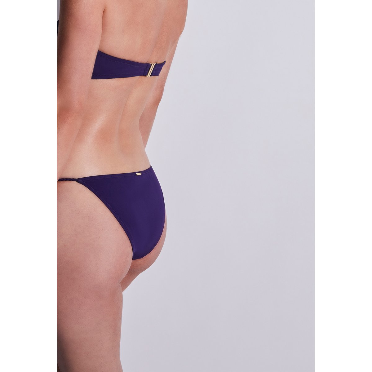 Bas de maillot bain culotte Culotte taille basse Summer Journey violet, AUBADE