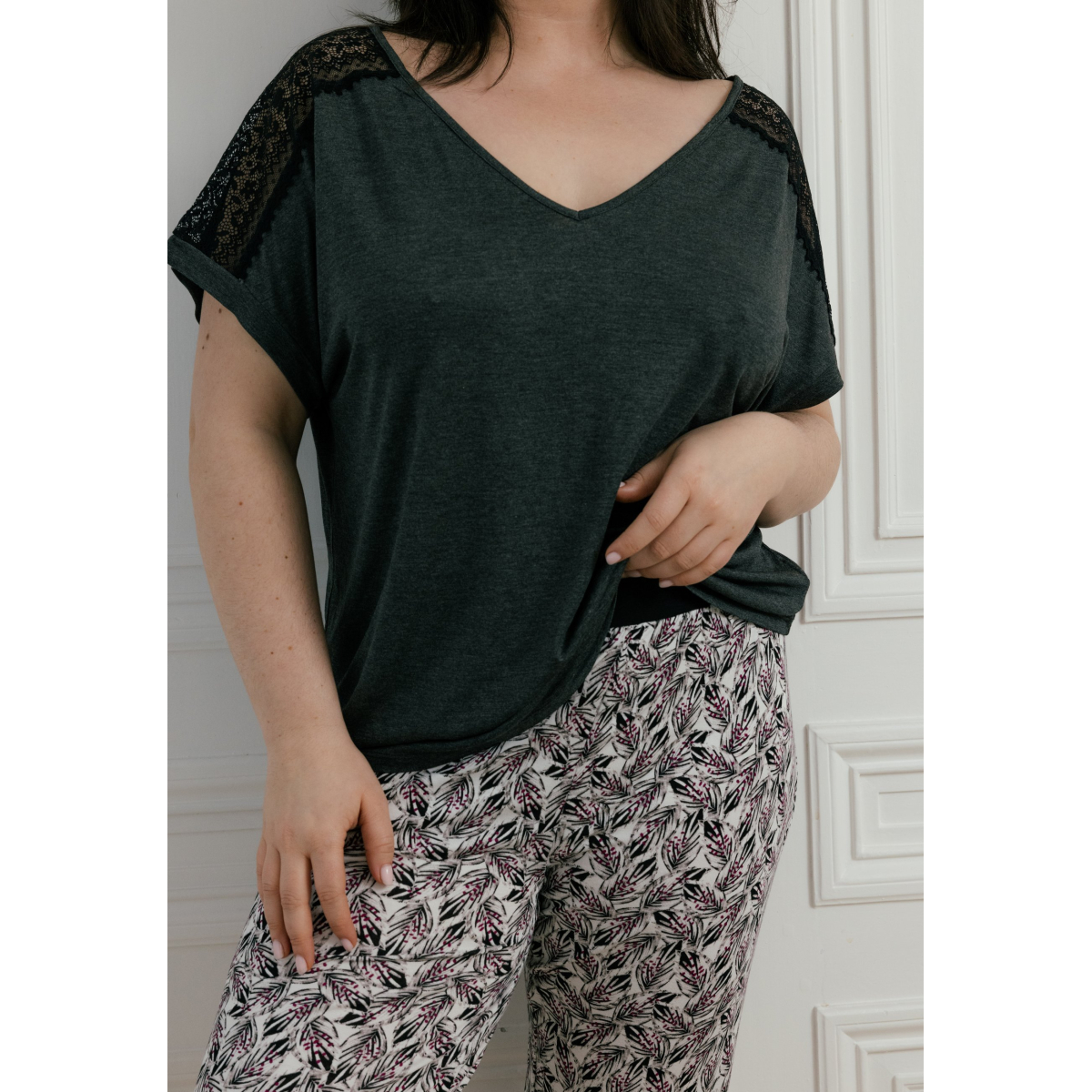 Pantalon BELEN gris, VARIANCE