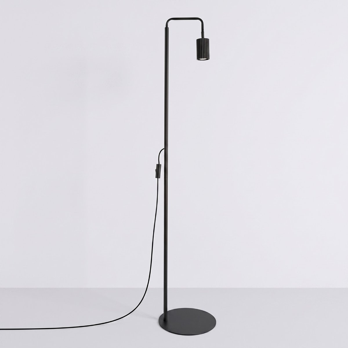 Lampadaire Aluminium Noir GU10 1 KARBON noir, EDEN