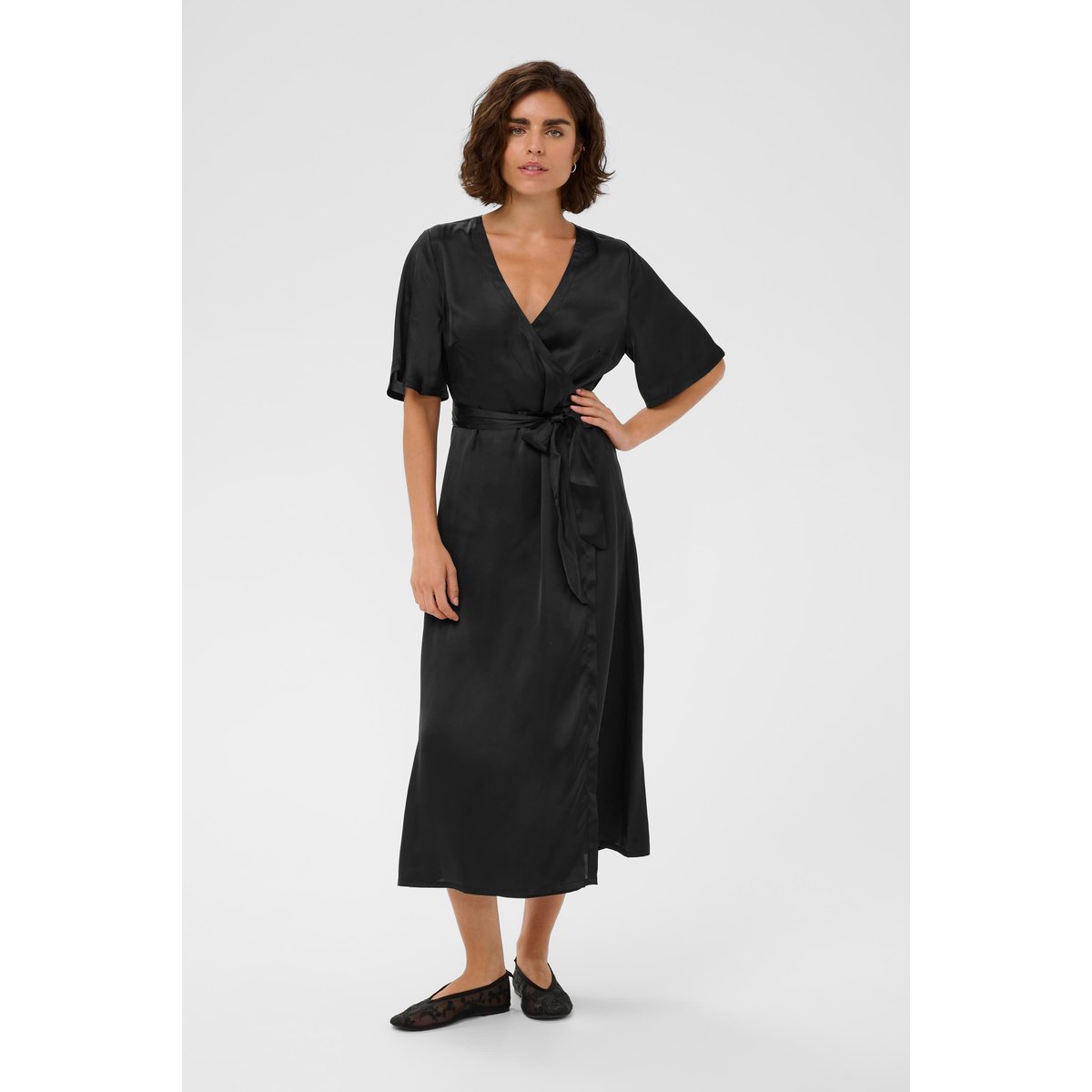 Robe noir black deep, KAFFE