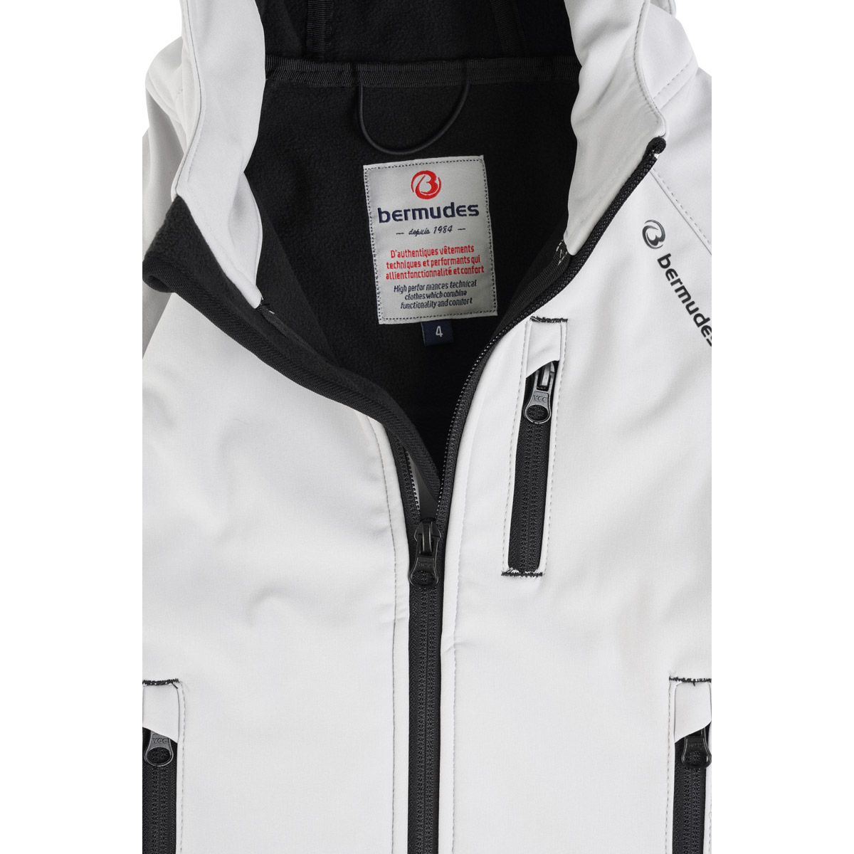 Veste softshell SEAHOOD KIDS granit, BERMUDES