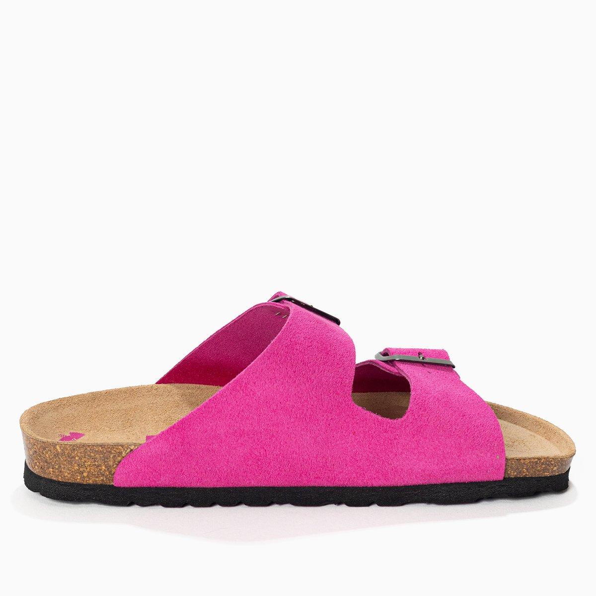 Sandales en cuir suédé ATLAS rose, BAYTON