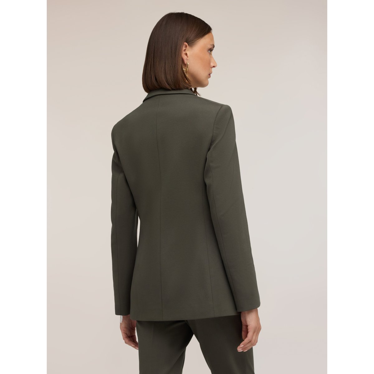 Blazer croisé verde militare, MOTIVI