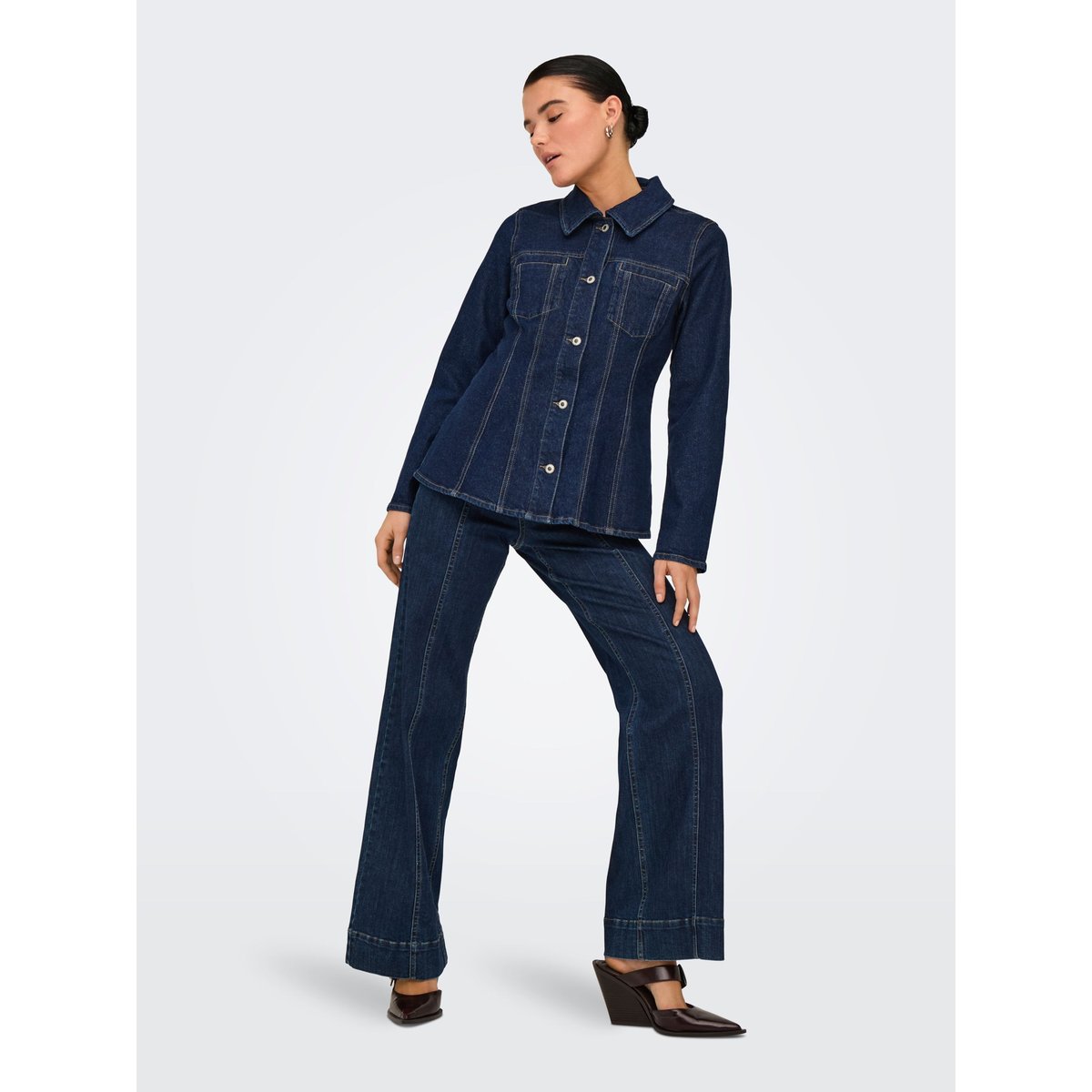 Veste En Jean dark blue denim, ONLY
