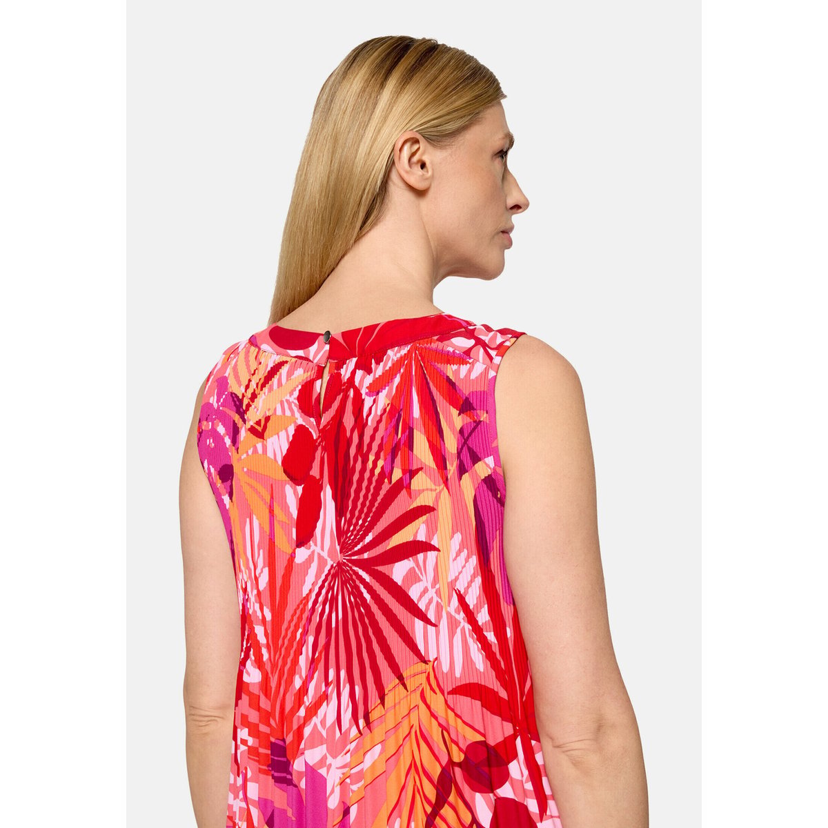 Robe plissée sans manches red/pink, BETTY BARCLAY