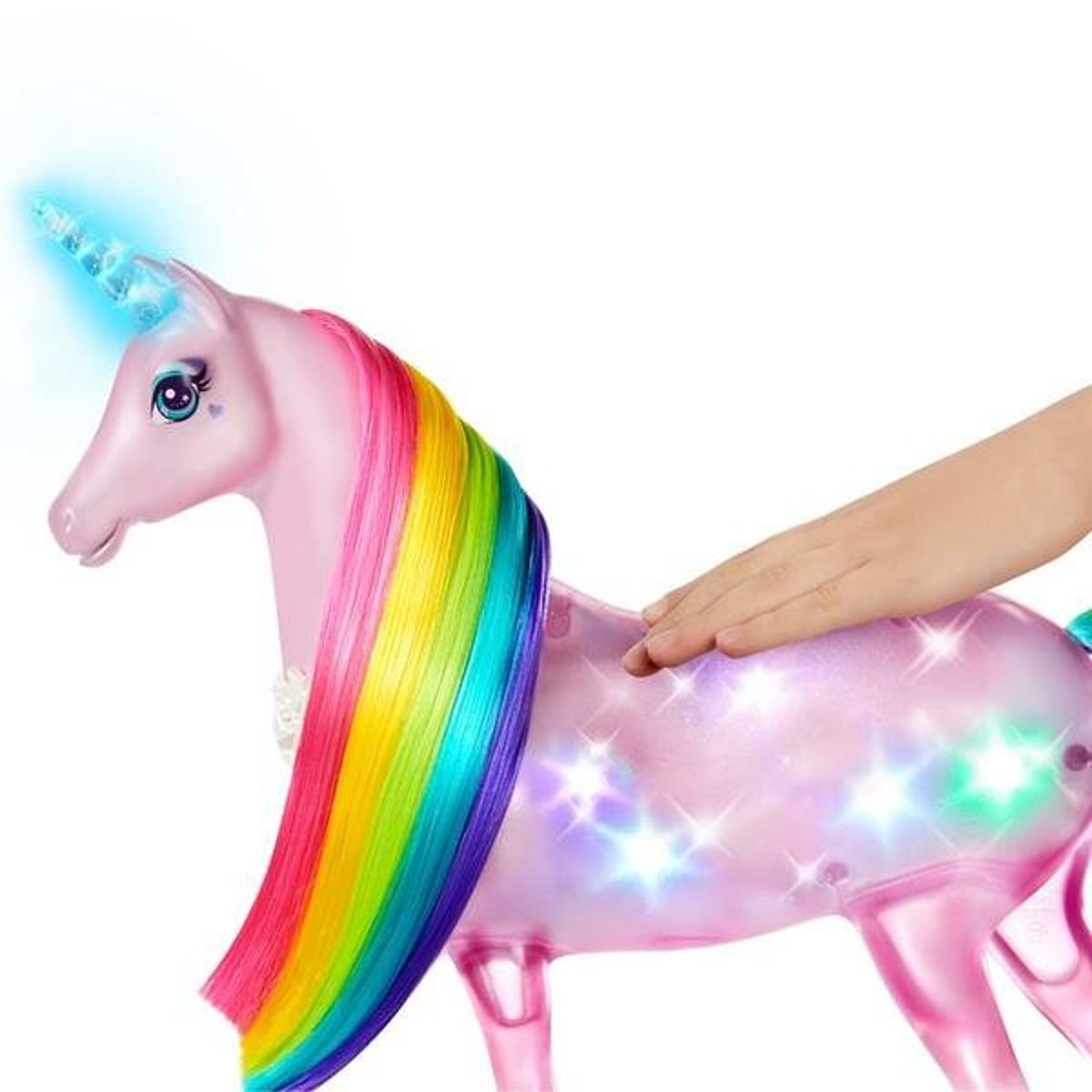 Poupée Barbie Dreamtopia Licorne Lumineuse - Barbie multicolore, MATTEL