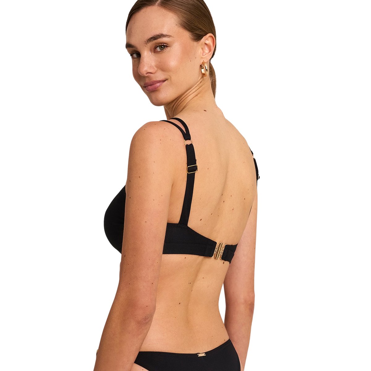 Haut maillot de bain prothétique SOLSTICE noir, SELMARK MARE