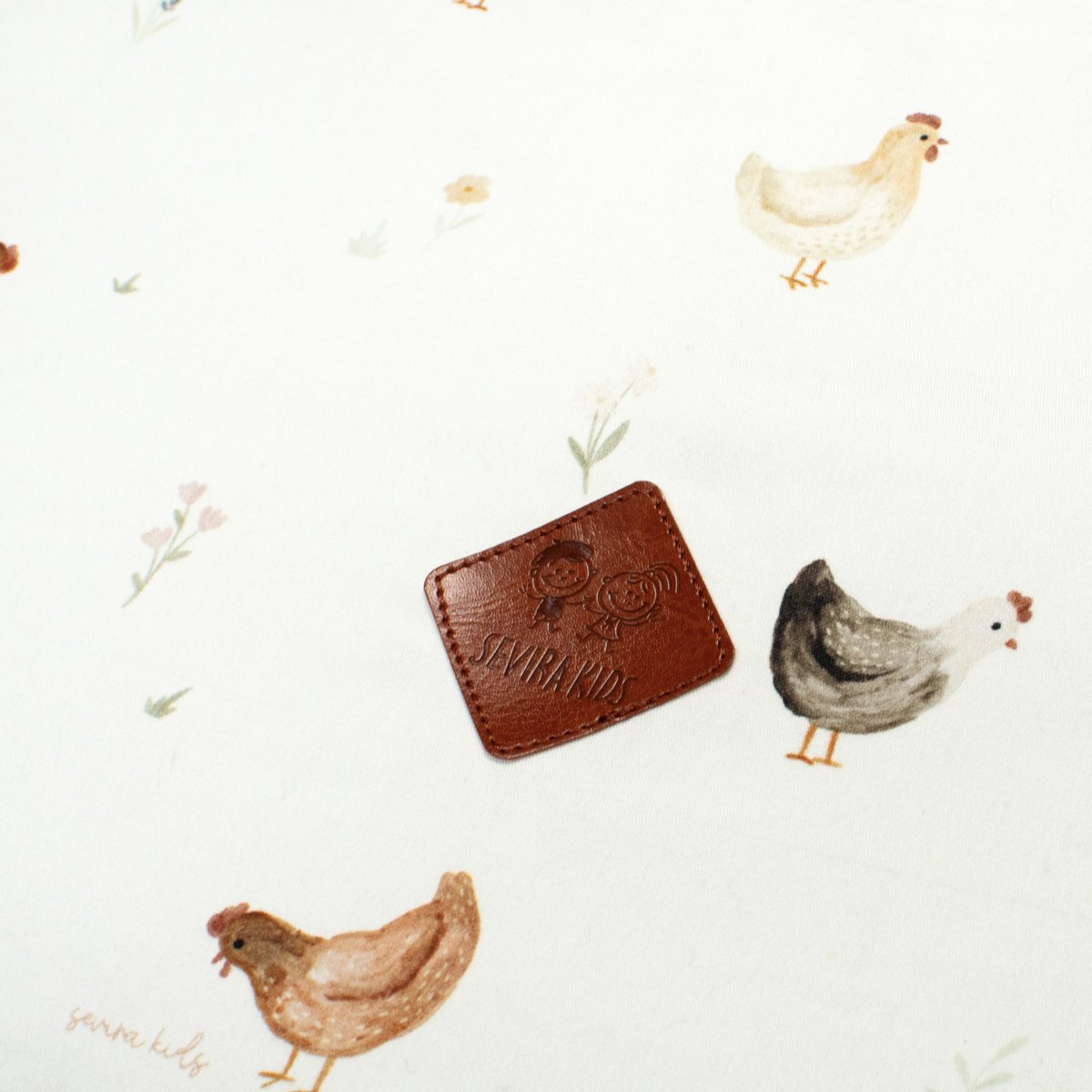 Gigoteuse d'été légère tog 0.5 en satin de coton GALLINA écru, SEVIRA KIDS