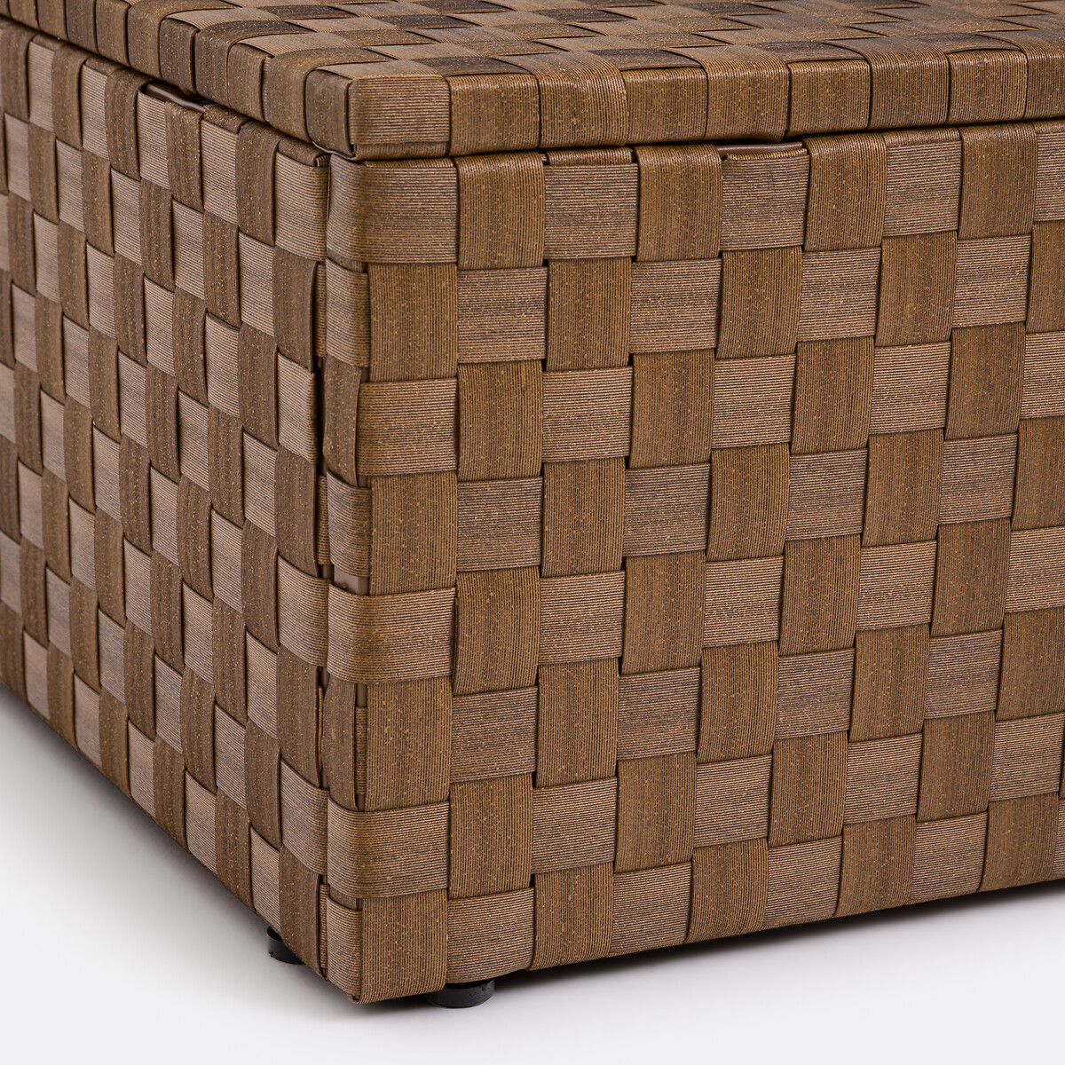 Alzéna Woven Resin Garden Coffee Table brown, LA REDOUTE INTERIEURS