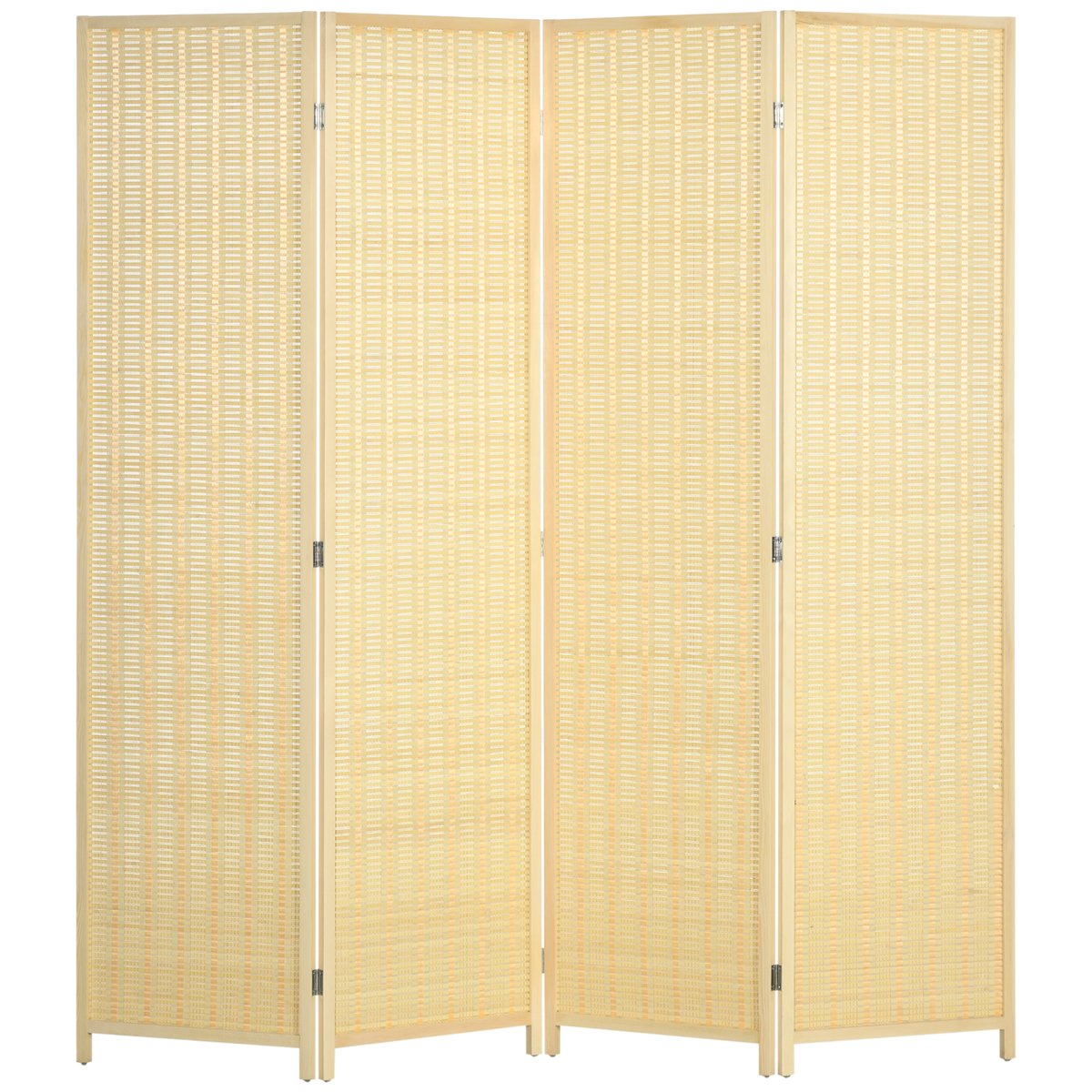 Cloison de séparation Bambou Marron beige, HOMCOM